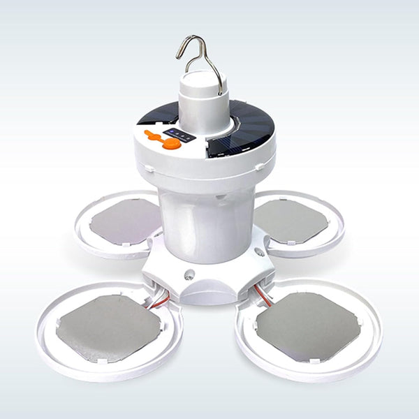 Lampă Solară Pliabilă pentru Camping